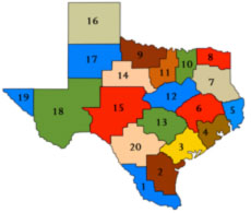 Education Service Center Regions